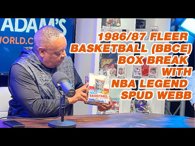 Spud Webb Basketball Cards