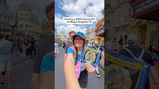 Trading Expensive Disney Pins 🤯 #disneyworld #waltdisneyworld #disneypins #orlando #disneyparks