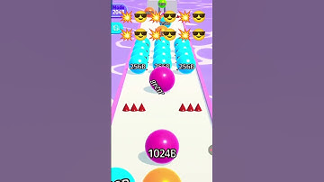 Ball Run 2048 - Gameplay Walkthrough Part 124A Infinity Mode New Best Record 4096AN (iOS, Android)