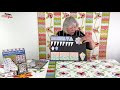 ONE Jellyroll Quilts with the Creative Grids® Kaleidoscope Or Dresden Plate Triangle Ruler