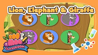 Let's play a game | MIX & MATCH | @ZooMoo #kidsgames #kidslearning