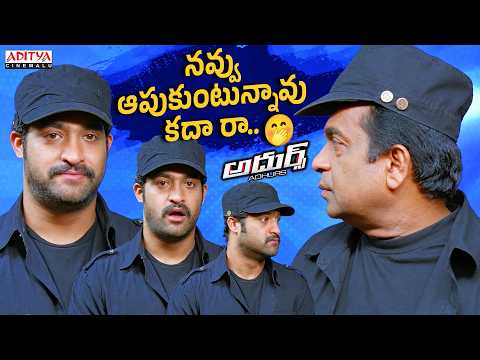 నవ్వు ఆపుకుంటున్నావు కదా రా.. 🤭| Adhurs | NTR, Nayanthara, Brahmanandam | Telugu Movie HD