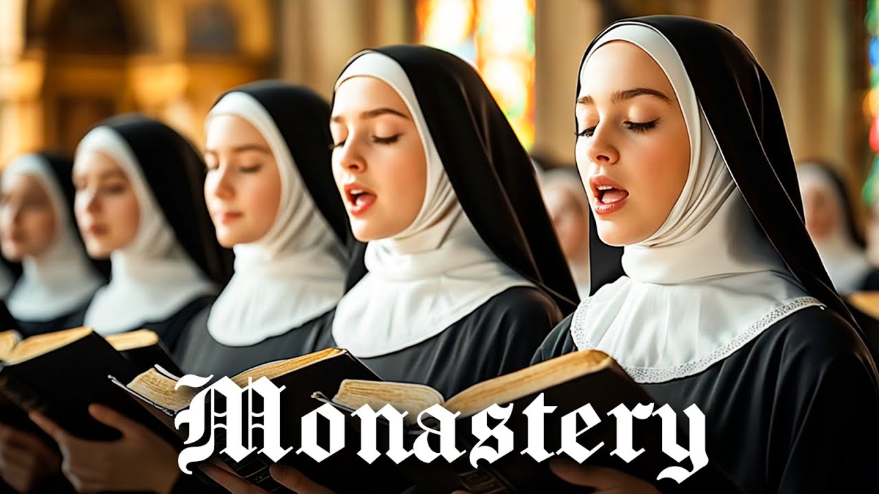 Gregorian Chants Honor and Praise God | Sacred Prayer Ambience in the Monastery of the Nuns