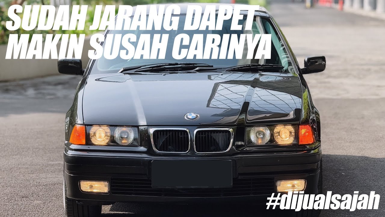 BMW E36 323i MT 1997 ASC | FABRIC UTUH 99% PAUL KLEE | EXTERIOR COSMOS BLACK RAPIH #dijualsajah