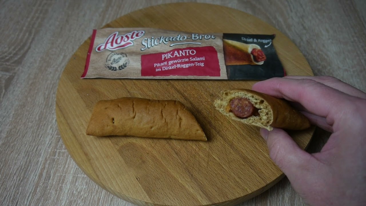 Aoste Stickado-Brot Pikanto 🥖 Schmeckt es genauso gut wie BiFi Roll ?