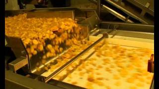 Potato chip sorting on the BEST Genius optical sorter (kettle).wmv