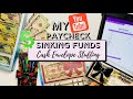 SINKING FUNDS STUFFING WITH MY YOUTUBE PAYCHECK | CASH ENVELOPES | BUDGET | SAVINGS