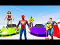 Hulk vs Spiderman - siêu nhân nhện đua xe ô tô , nhạc thiếu nhi siêu nhân vui nhộn hay nhất 2021