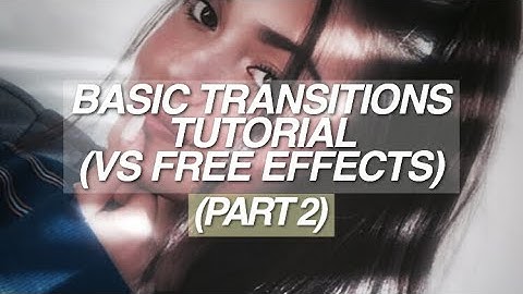 Basic transitions tutorial on video star free effects! Part 2 | maldives.mp4