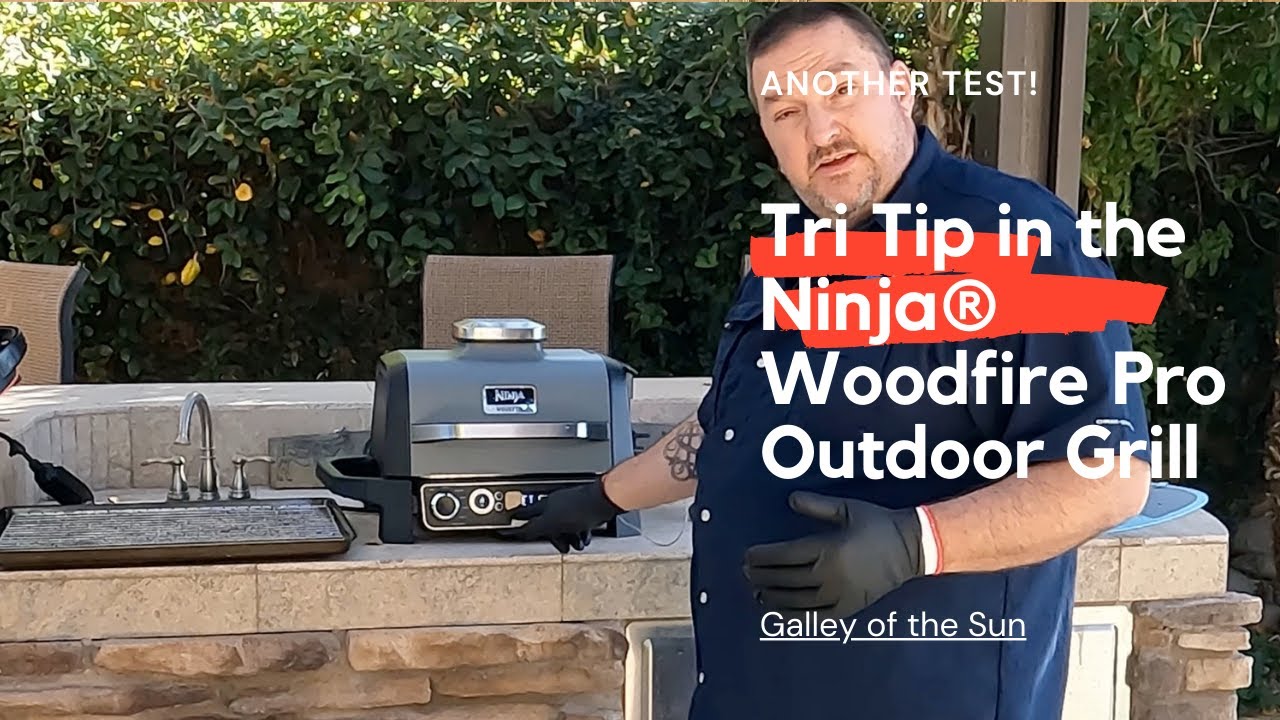 Ninja WoodFire Outdoor Grill PRO connect XL. I cook steaks using