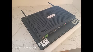 15 inch INDUSTRIAL PANEL PC with Fanless body, 12th Gen Intel Processor from SUNDAR TECHNO SOLUTIONS