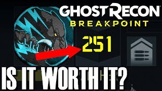 A Guide to Gear Level in Ghost Recon Breakpoint HOW TO GET OVER 250 screenshot 4