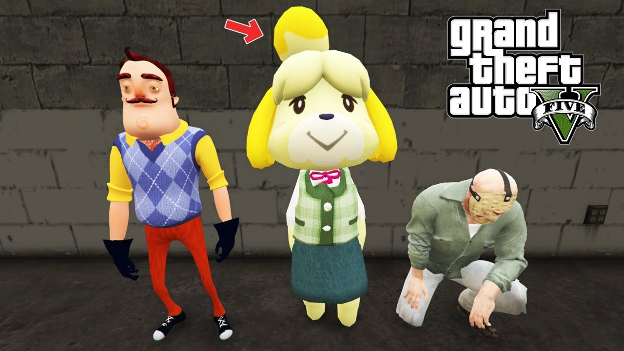 HELLO NEİGHBOR YENİ KIZI GTA 5 MODS YouTube