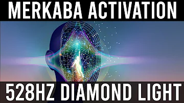 528hz Rainbow Diamond Light Activation 》DNA Transformation 》Merkaba Activation 》Meditation Music