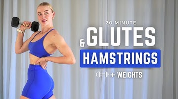 20-Minute Dumbbell Glutes & Hamstrings Workout (No Repeats) | Built 15 - Day 2