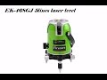Firecore   Ek-468GJ  5lines  1 Point 360 Degree Green Laser Level