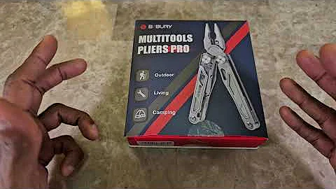 EDC:BiBury Multitool Pliers Pro Review (Leatherman Surge Clone)