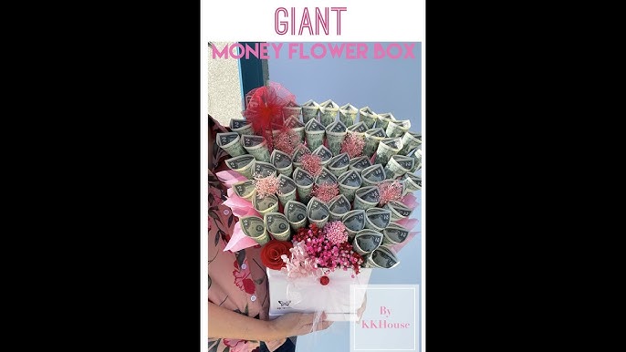 Money bouquet quick tutorial. 💵💐 #graduationgiftideas #tutorial