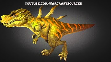 Zandalari Devilsaur model - Patch 5.2 PTR - Build 16446