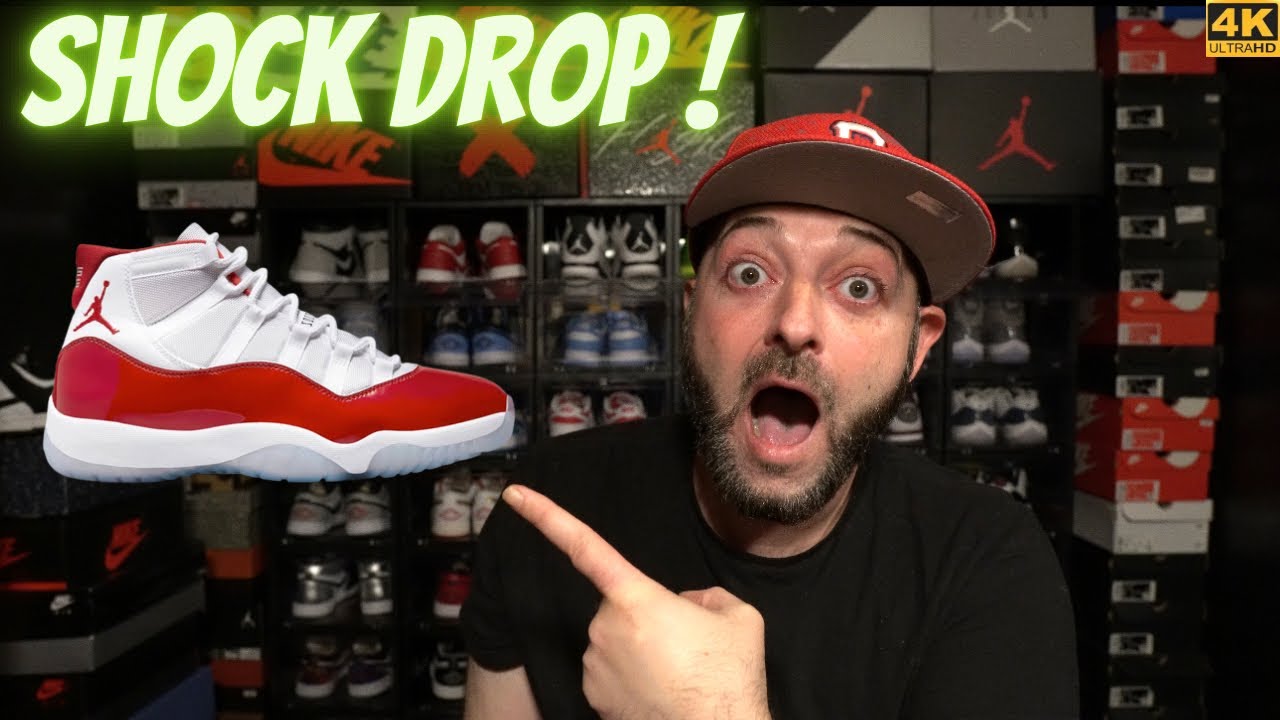 The Air Jordan 11 “Cherry” Is About To Shock Drop! Get Ready YouTube