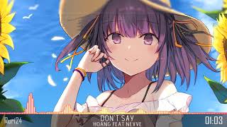 【Nightcore】- Don't Say (Lyrics) ✔️