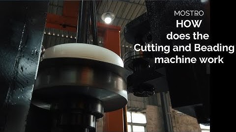 Cookware edge cutting/trimming/beading machine-A student vlog at MOSTRO internship 6