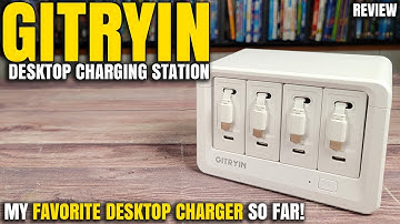 My Favorite Charging Station So Far! | GITRYIN 12-In-1 Desktop Charging Station Review