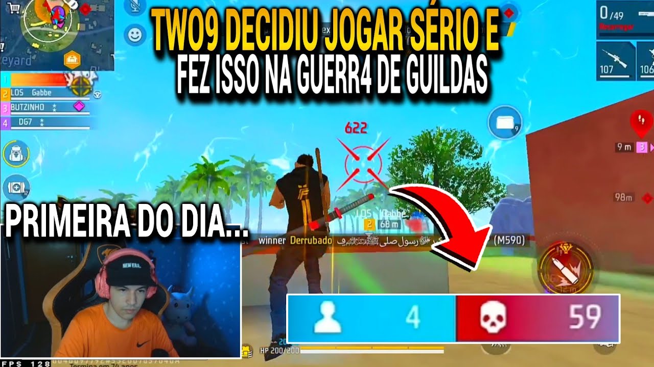 É ISSO QUE ACONTECEU QUANDO O TWO9 DECIDE JOGAR SÉRIO NA GUERRA DE GUILDAS PELA NOTHUMAN