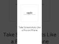 Take screenshots like a Pro on iPhone #apple #shorts