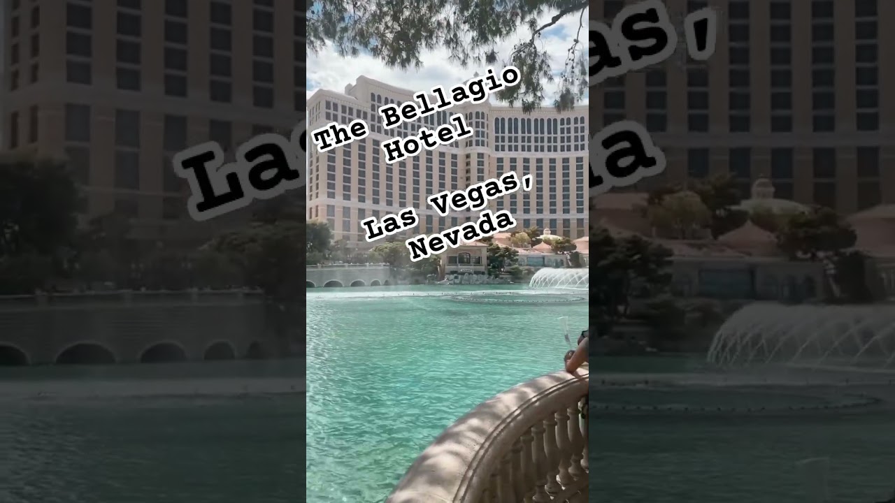 water show at the Luxury Bellagio  Resort & Casino hotel in Las Vegas Nevada 