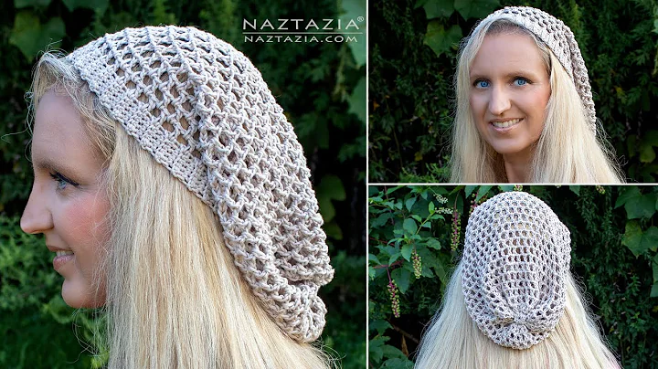 Learn to Crochet Easy Mesh Hat