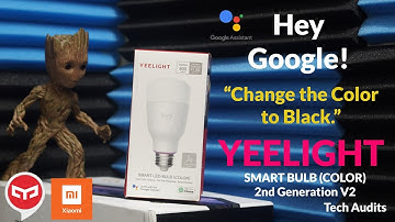 ▶️ YeeLight 2nd Generation Smart LED Bulb with Voice Control V2