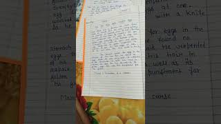 STORY the hen that laid golden eggs