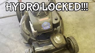 Craftsman Lawnmower Wont Pull Over