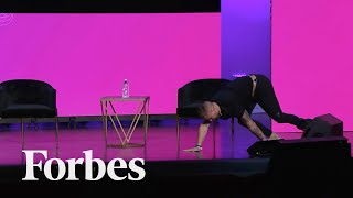 Devon Lévesque Bear Crawls On Stage At Under 30 Summit In Detroit