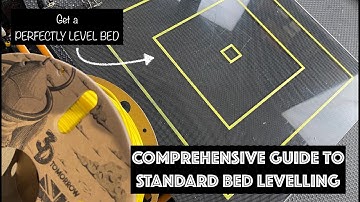 PERFECT BED LEVELLING - How to perform bed levelling + My Bed Level Test Print