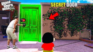 Franklin Opened The Ultimate Secret Door Of Franklin's House In GTA 5 !  GTA 5 AVENGERS