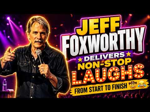 Jeff Foxworthy Delivers Non-Stop Laughs From Start to Finish 🤠😂