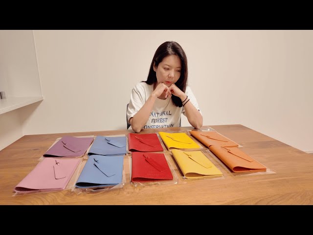 ジビエレザー（手帳カバー）制作の歩み🎄 - YouTube