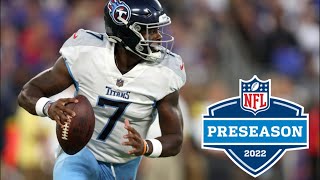 Malik Willis Debut Highlights | Ravens vs. Titans Preseason Week 1