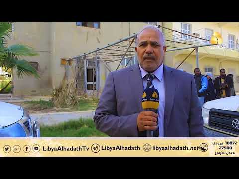 مدير عام مشروعي السرير والكفرة يتفقد مشروع السرير الزراعي الجنوبي