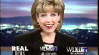 WDBJ 1996 11pm Promo/CBS ID