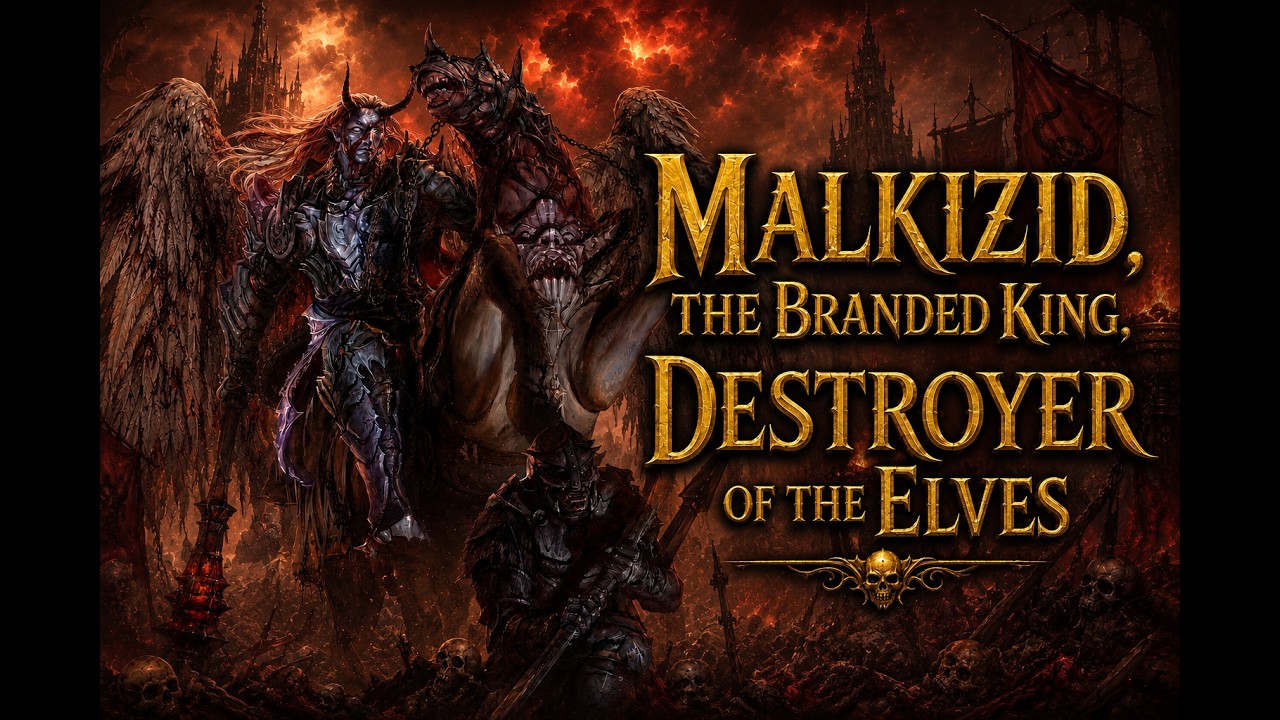 Malkizid the Destroyer of the Elves