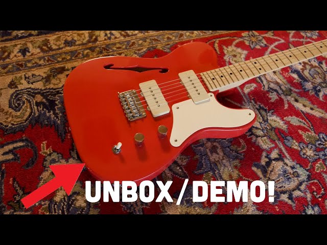 Squier Paranormal Cabronita Telecaster Thinline (Unboxing/Demo