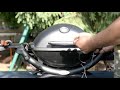 Пастрома из филе индейки на газовом гриле Weber Q 1200.