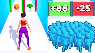 Twerk Race 3D Vs Count Master Max Levels Unlocked Gameplay Android,Ios
