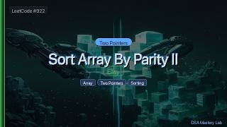 LeetCode 922: Sort Array By Parity II — The Two Pointers Trick (C#)