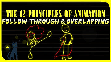 #5 FOLLOW THROUGH & OVERLAPPING ACTION | The 12 Principles of Animation