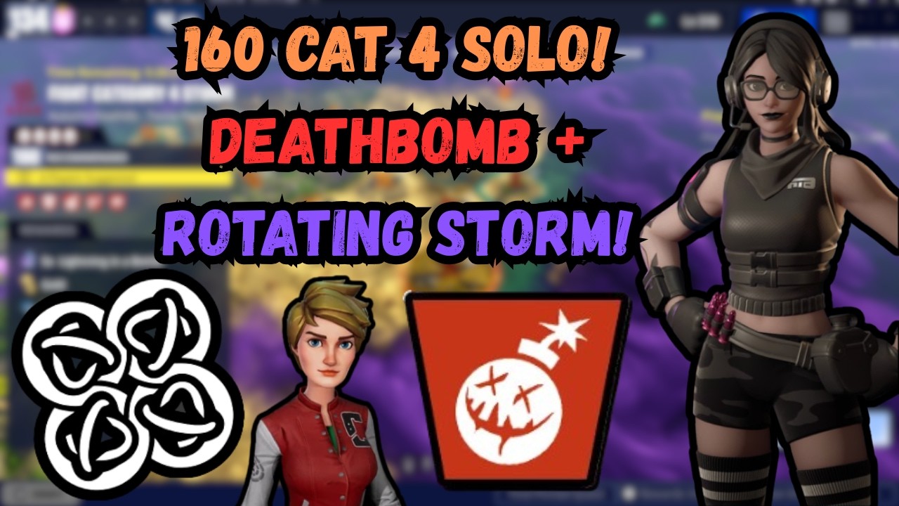 Storm Drop Invert 160 CATEGORY 4 STORM SOLO! DEATHBOMB, ROTATING STORM, INVERTED ATLAS ...
