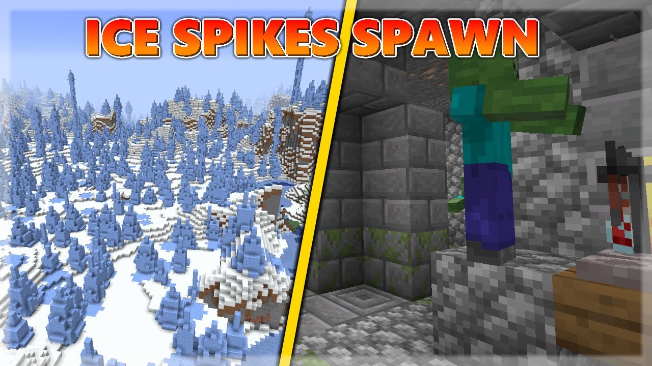 ICE SPIKES AT SPAWN | Minecraft Seed 1.17.1 - YouTube